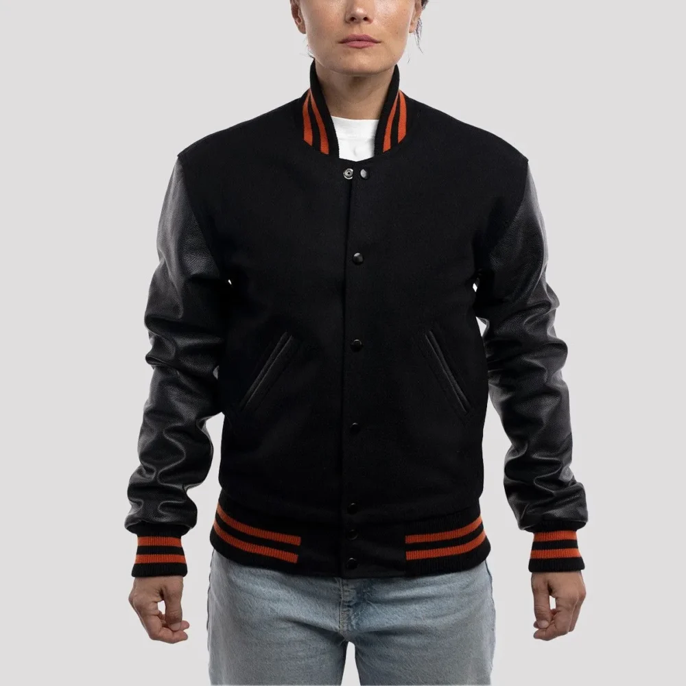 Coloroit Jackets Womens Varsity Jacket - Jacket Field