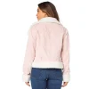 Womens Pink Denim Jacket by Jacket Field