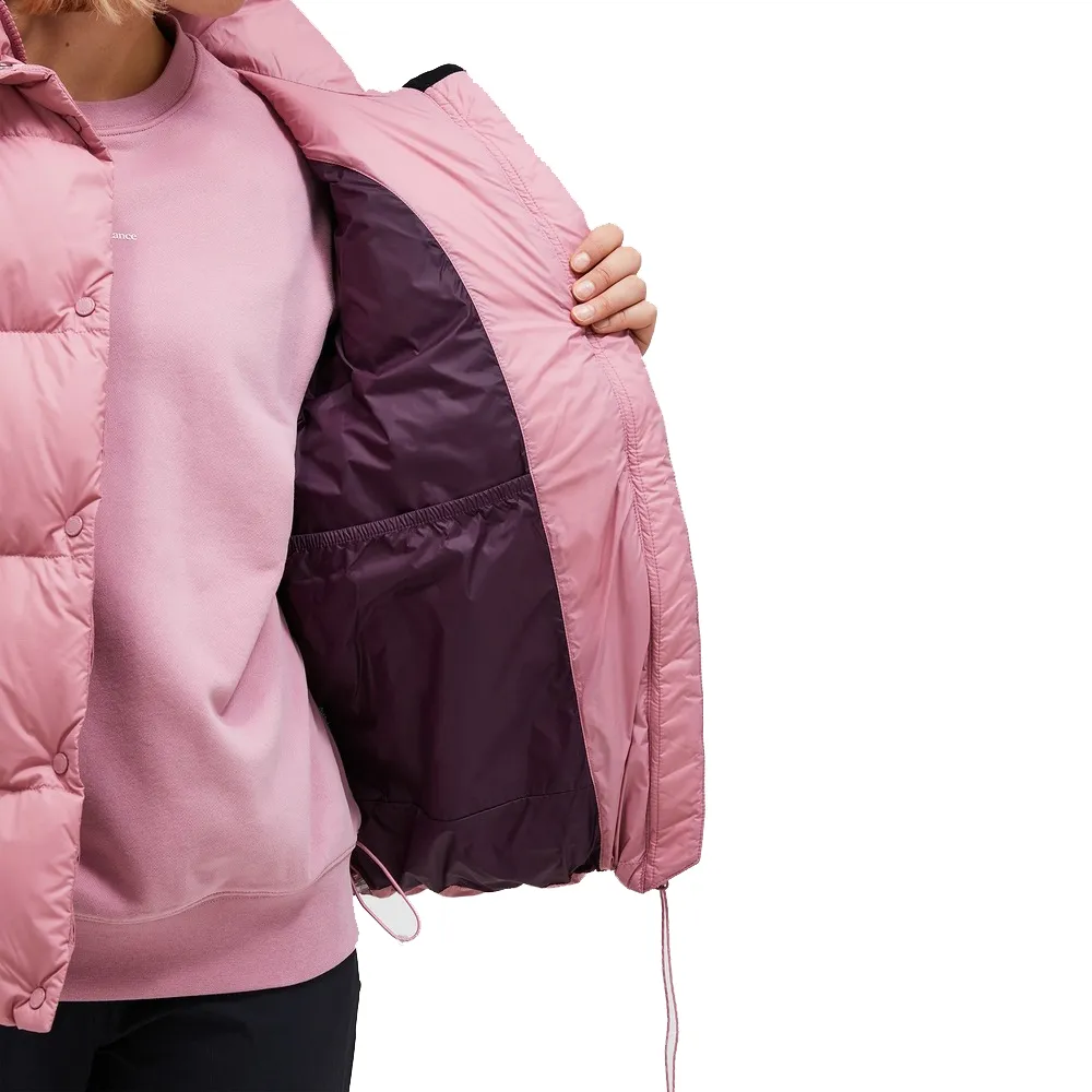 Womens Puffer Pink Jacket by Jacket Field