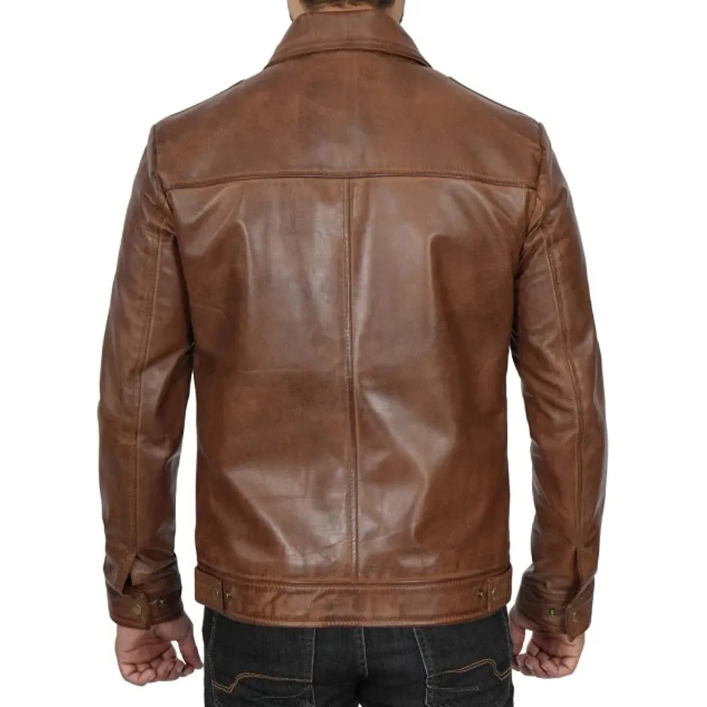 brown leather jacket, leather jacket brown colour, brown leather jacket mens, leather jacket for men brown colour, men's brown leather jacket