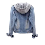 Womens Light Blue Denim Jacket by Jacket Field