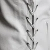 Women's Motorcycle White Leather Vest By Jacket Field
