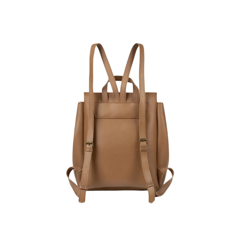 Womens Skin Faux Leather Backpack by Jacket Field