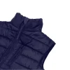 Kellie Womens Blue Gilet Jacket Puffer Vest by Jacket Field