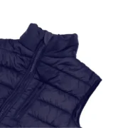 Kellie Womens Blue Gilet Jacket Puffer Vest by Jacket Field