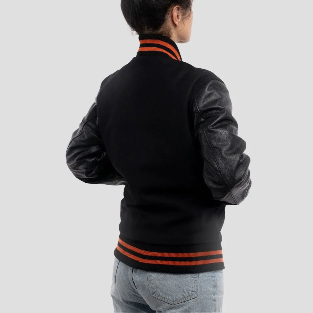 Coloroit Jackets Womens Varsity Jacket - Jacket Field