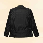 Kate Hudson Womens Black Celebrity Leather Jackets by Jacket Field
