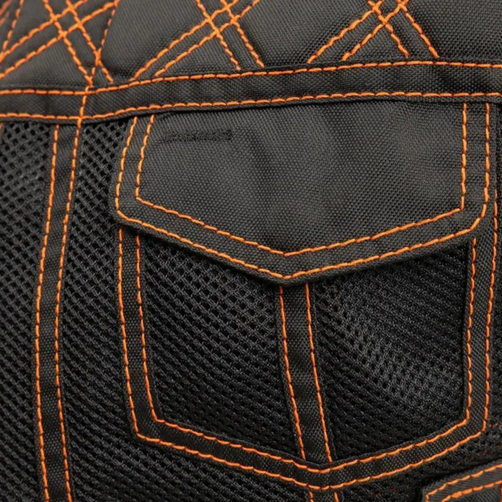 Bonnie Moto Mesh Women's Motorcycle Vest - Diamond Quilt - Limited Edition By Jacket Field