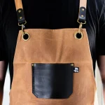 The Grill Master – BBQ Chef Leather Apron by Jacket Field