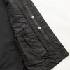 Sniper Club Style Mens Black Cowhide Leather Motorcycle Vest by Jacket Field