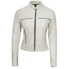 white jacket, white leather jacket, white jacket women, womens white jacket, white jacket female, white leather jacket womens, white crop jackets for women