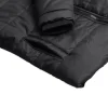 Azaria Women Black High Collar Puffer Jacket by Jacket Field