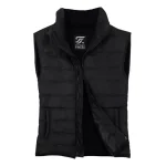 Mens Black Gilet Puffer Vest by Jacket Field