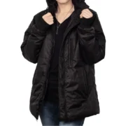 Kimber Womens Black Packable Puffer Coat by Jacket Field