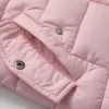 Womens Winter Waterproof Pink Long Coat by Jacket Field
