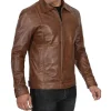 brown leather jacket, leather jacket brown colour, brown leather jacket mens, leather jacket for men brown colour, men's brown leather jacket