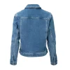 Womens Denim Trucker Blue Jacket by Jacket Field