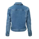 Womens Denim Trucker Blue Jacket by Jacket Field