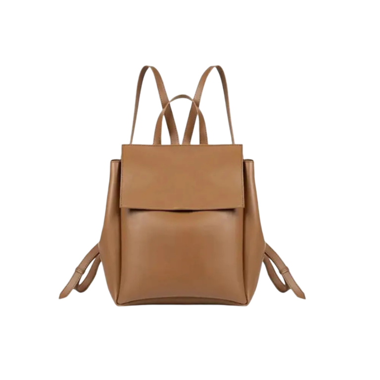 Womens Skin Faux Leather Backpack by Jacket Field
