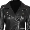 Rachel Black Lambskin Leather Womens Jacket Motorcycle by Jacket Field