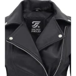 Bari Black Premium Leather Womens Jacket Motorcycle by Jacket Field
