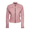 Womens Diamond Cafe Racer Pink Jacket by Jacket Field