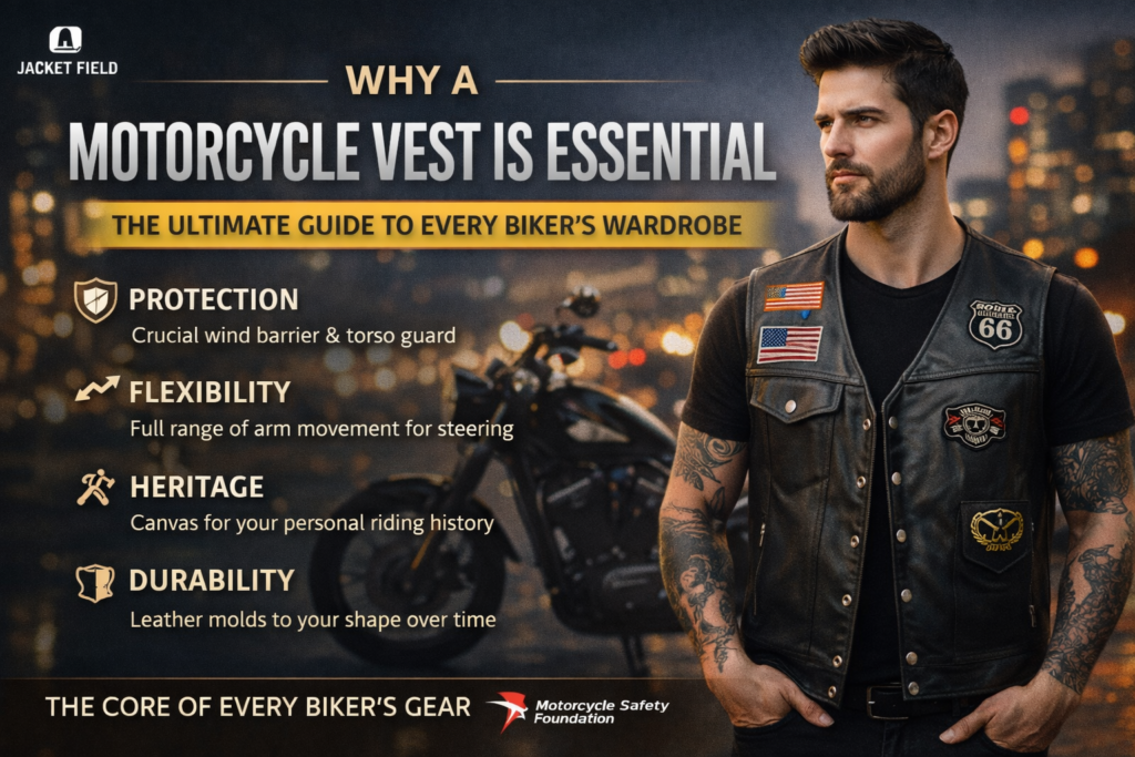 7 Proven Reasons a Motorcycle Vest Defines True Biker Style