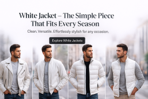 White Jacket for Men Timeless Style That Works Every Season