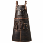Men’s Black Iron Guard Horse Leather Apron