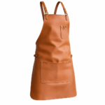 Men’s Brown Crazy Horse Leather Blacksmith Apron