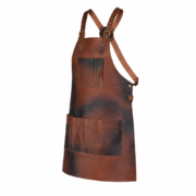 The Nick Woodworking Leather Apron by Jacket Field