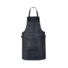 Black Wax Full Grain Leather Apron by Jacket Field