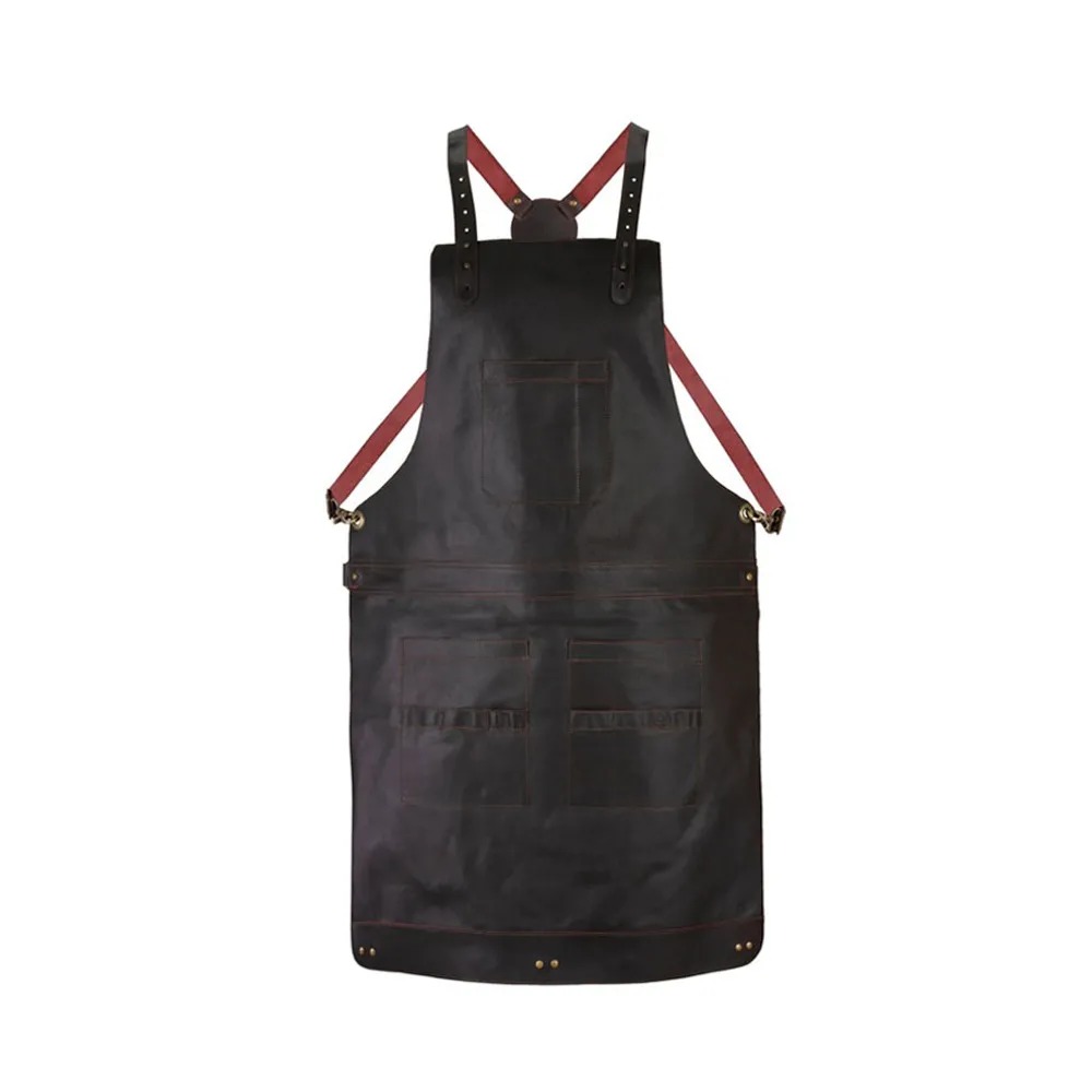 Premium BBQ & Workshop Leather Apron for Men and Women by Jacket Field