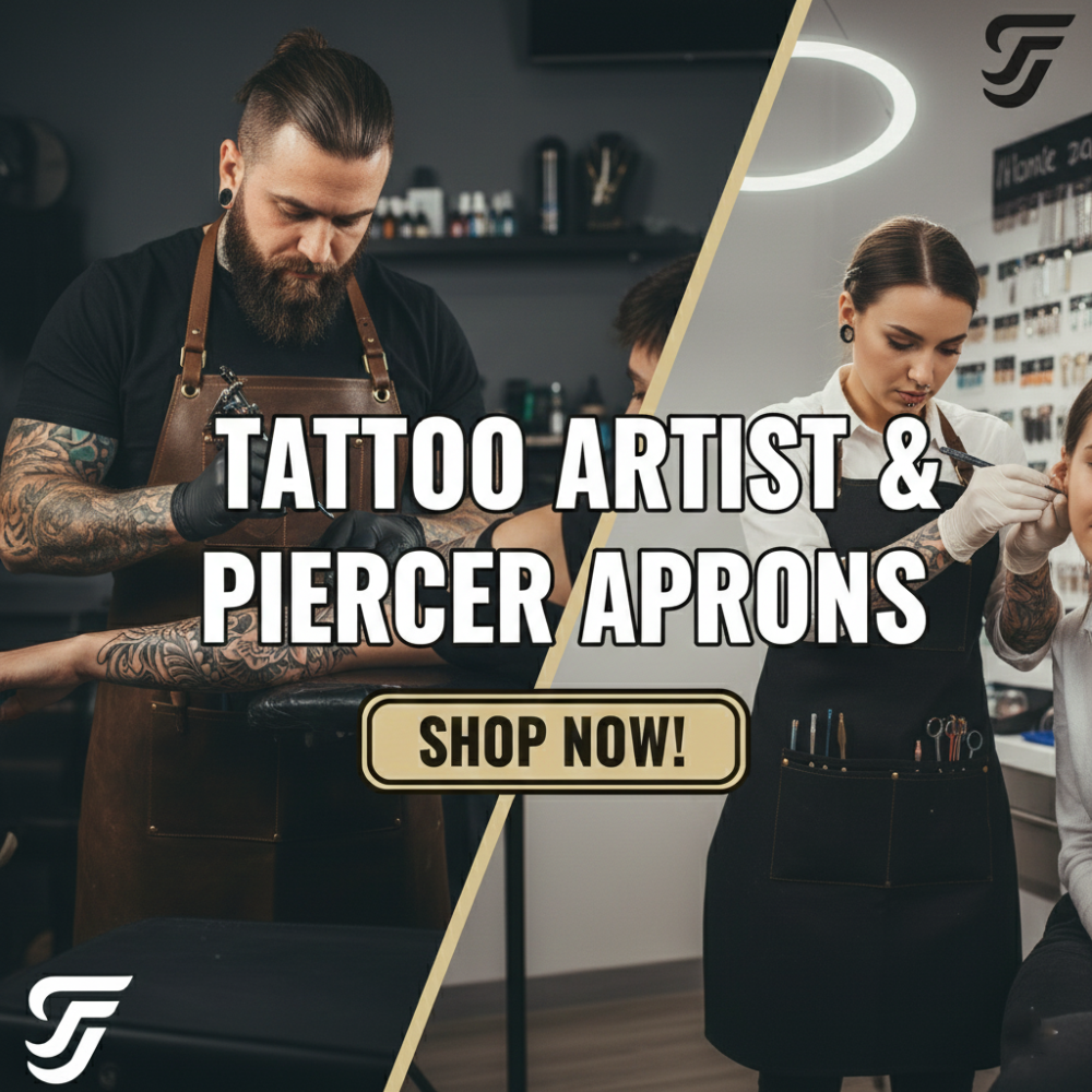 Tattoo Artist & Piercer Aprons