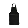 Black Wax Full Grain Leather Apron by Jacket Field