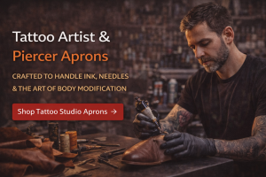 Best Tattoo Artist Aprons: Why Leather is a Studio Essential