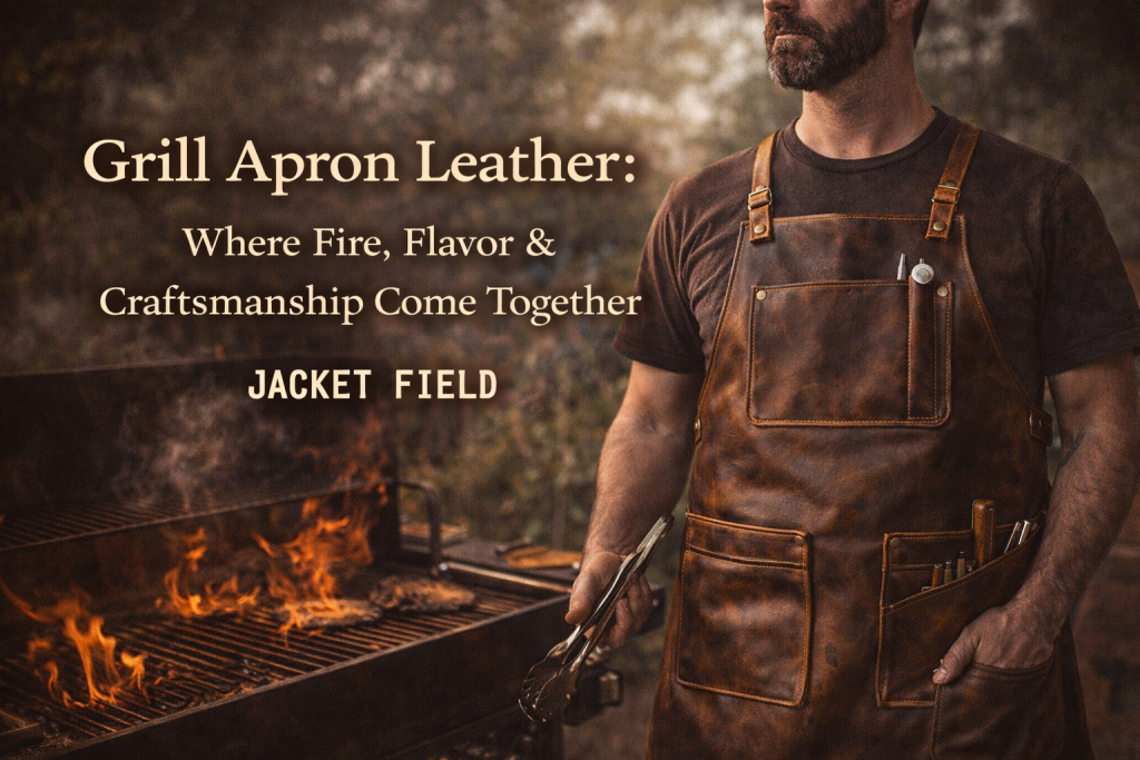 Grill Apron Leather: Fire, Flavor & True Craftsmanship