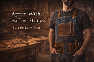 Apron with Leather Straps: Craft, Strength & Daily Work