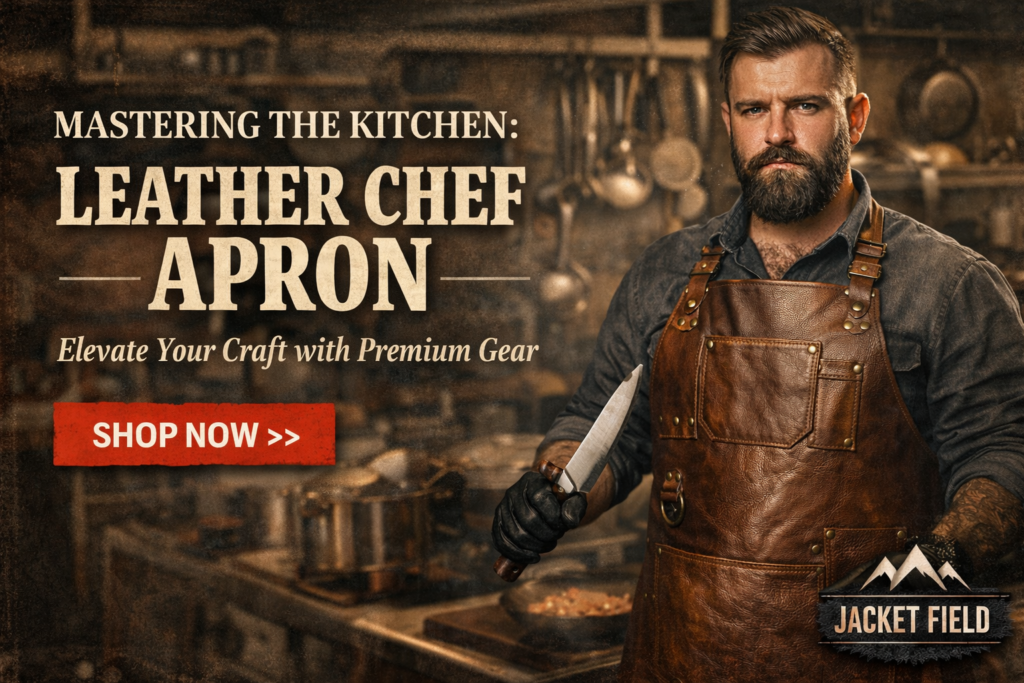 Mastering the Kitchen: Why a Professional Leather Chef Apron is the Ultimate Culinary Asset