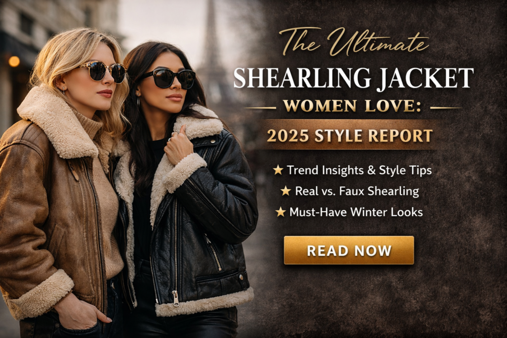 Ultimate Shearling Jacket Guide Women Love 2026 Winter Style