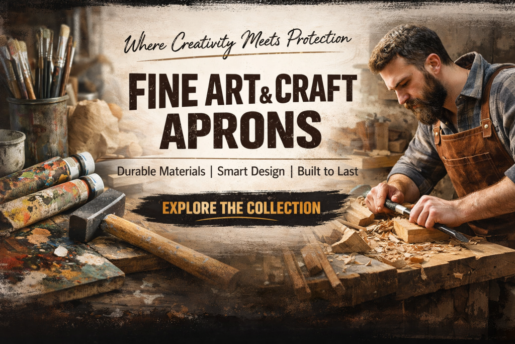 Powerful Fine Art Apron for Ultimate Protection & Creativity