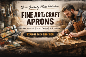Powerful Fine Art Apron for Ultimate Protection & Creativity