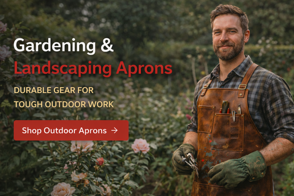 Gardening Apron for Powerful Landscaping Protection