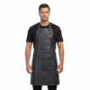 Black Wax Full Grain Leather Apron by Jacket Field