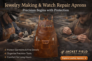 Jewelry Making Apron: Professional Leather Apron for Artisan