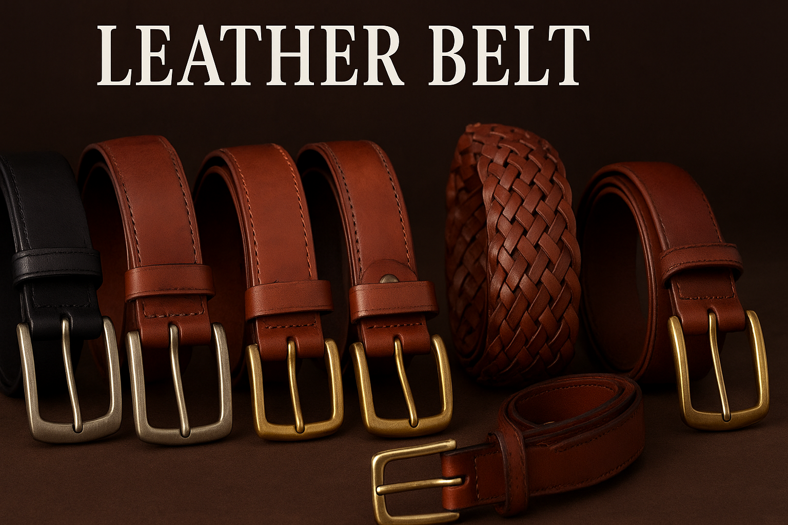 Premium Leather Belt for Timeless Style & Perfect Fit