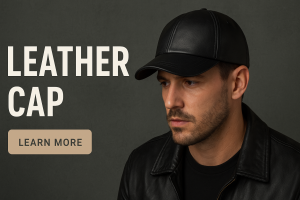 Powerful Leather Cap for Style, Durability & Attitude