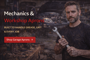 Best Workshop Apron for Mechanics: Durable Canvas Gear