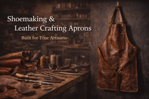 Premium Shoemaking Apron & Leather Craft Gear | Jacket Field