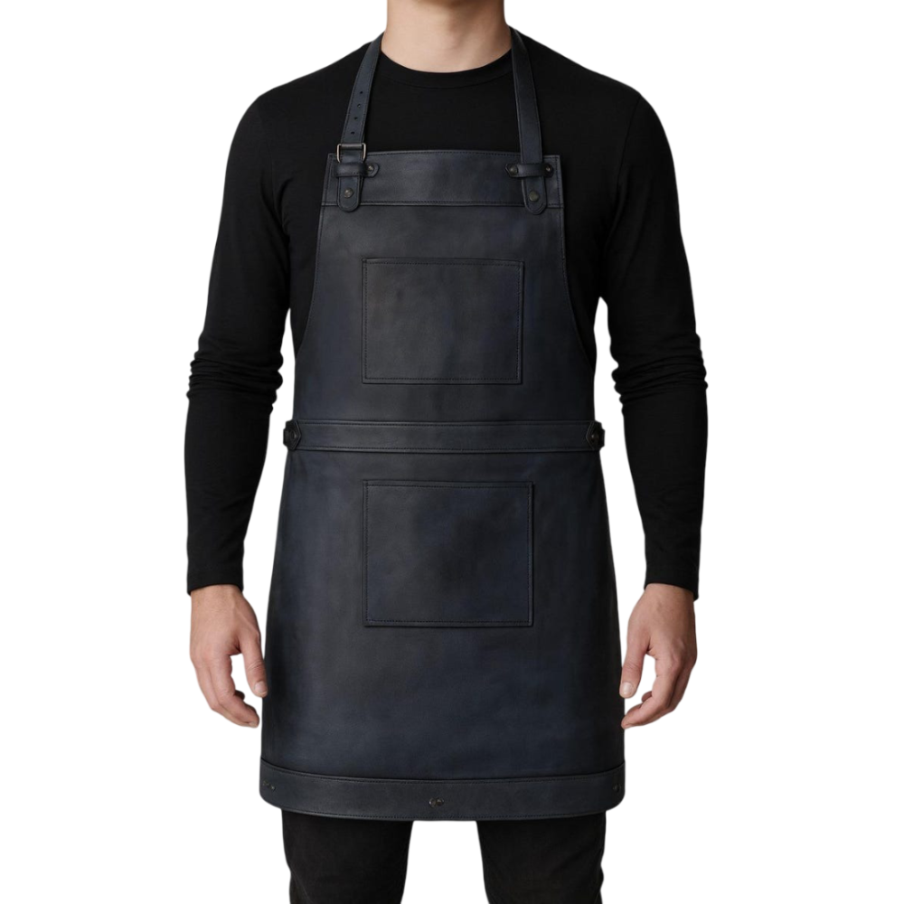 Butcher Full Grain Handmade Leather Apron by Jacket Field